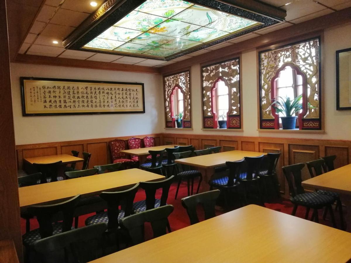 China Restaurant Hotel Lotus Rothenburg ob der Tauber Dış mekan fotoğraf