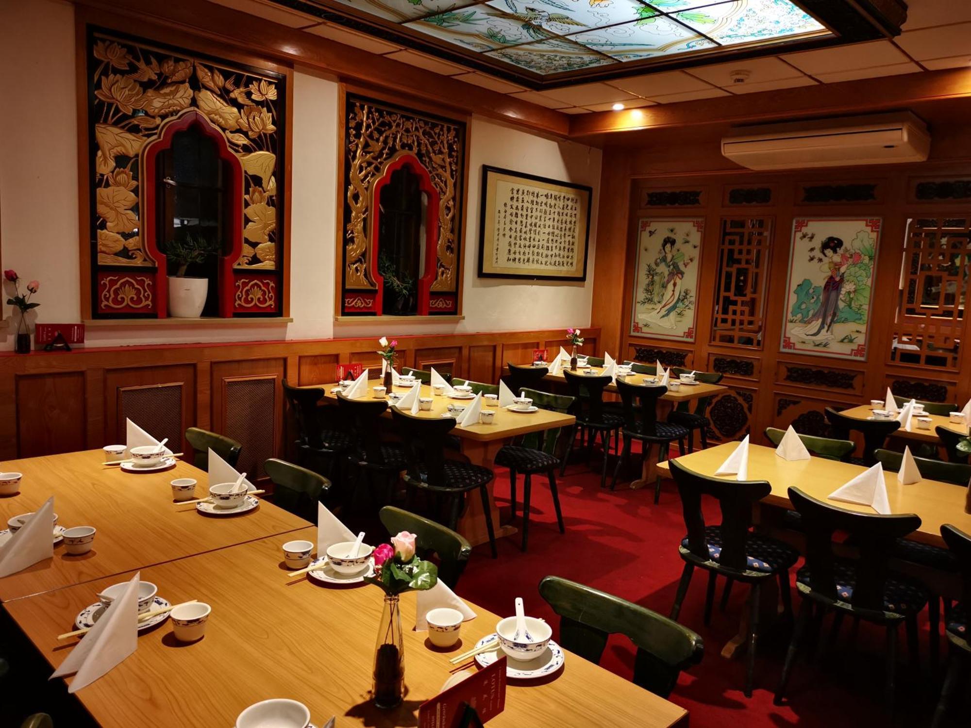 China Restaurant Hotel Lotus Rothenburg ob der Tauber Dış mekan fotoğraf