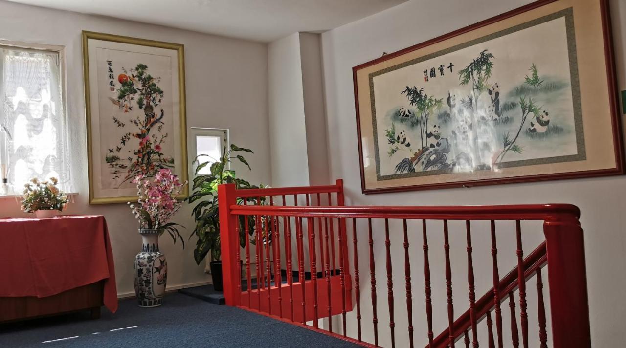 China Restaurant Hotel Lotus Rothenburg ob der Tauber Dış mekan fotoğraf